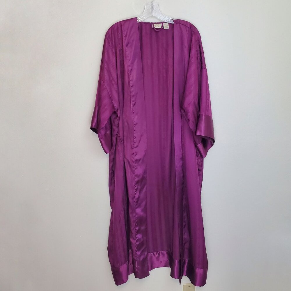 Victoria's Secret vintage gold label in plum